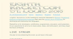 Desktop Screenshot of con.racket-lang.org